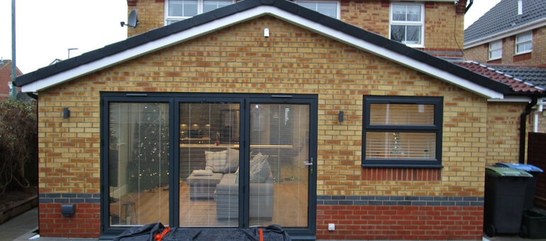 Project Update – Large Sunroom Extension & Structural Alterations to property in The Grove Consett now complete