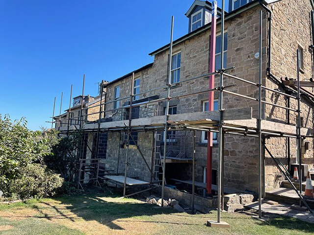 Semi detached house extension hexham