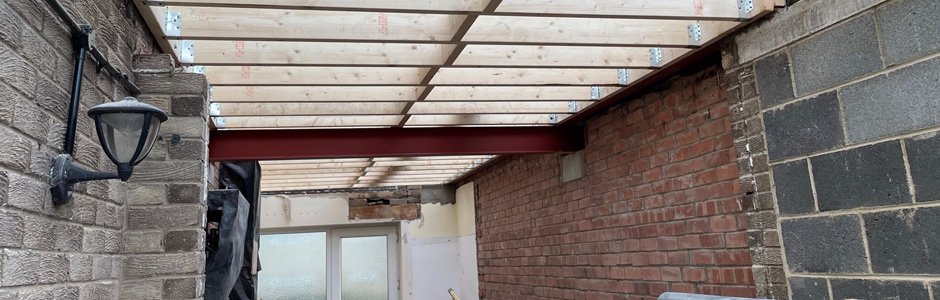 over garage extension corbridge