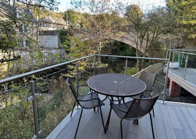 Raised Decking & Glass Balcony Shotley Bridge