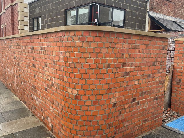 Radius Wall Gosforth