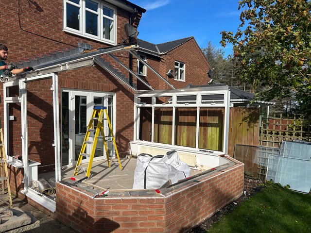 Sunrooms Medomsley built by CJK Builders Consett