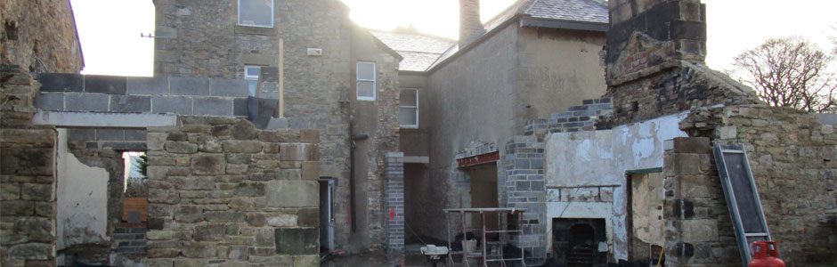 Renovation of Stone Mansion Burnopfield